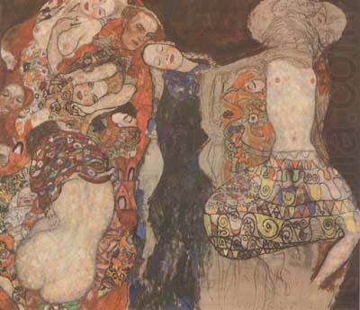 The Bride (unfinished) (mk20), Gustav Klimt